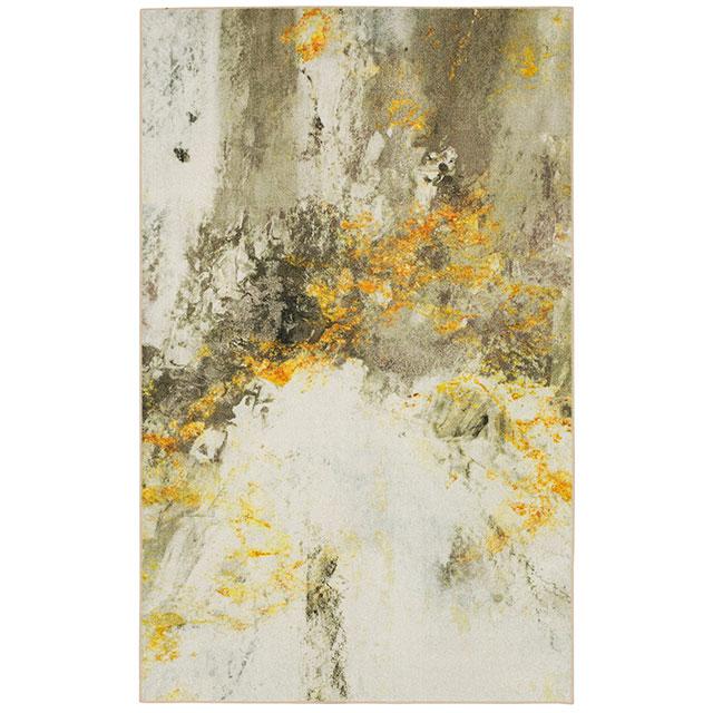 HOLLIE 8' X 10', Area Rug, Gold/Gray  Las Vegas Furniture Stores