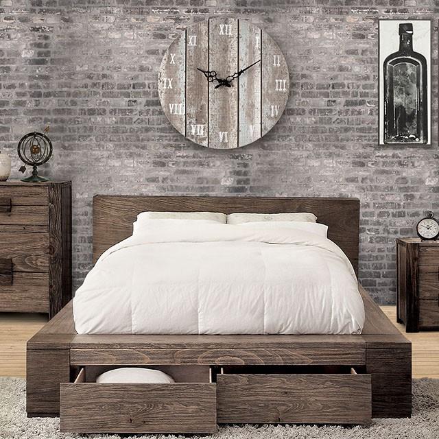 JANEIRO Cal.King Bed  Half Price Furniture
