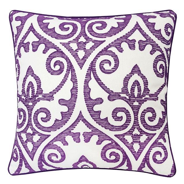 JORJA 20" X 20" Pillow, Purple (2/CTN)  Half Price Furniture