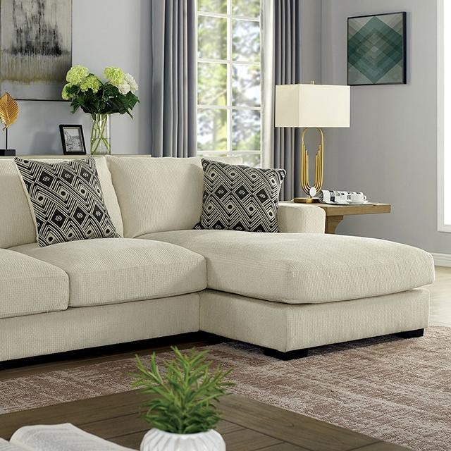 KAYLEE L-Shaped Sectional, Right Chaise  Half Price Furniture