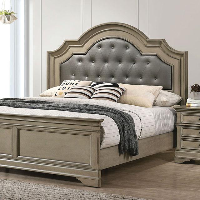 LASTHENIA Cal.King Bed  Half Price Furniture