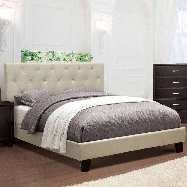 LEEROY Cal.King Bed  Half Price Furniture