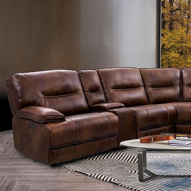 LOUELLA Power Sectional  Half Price Furniture