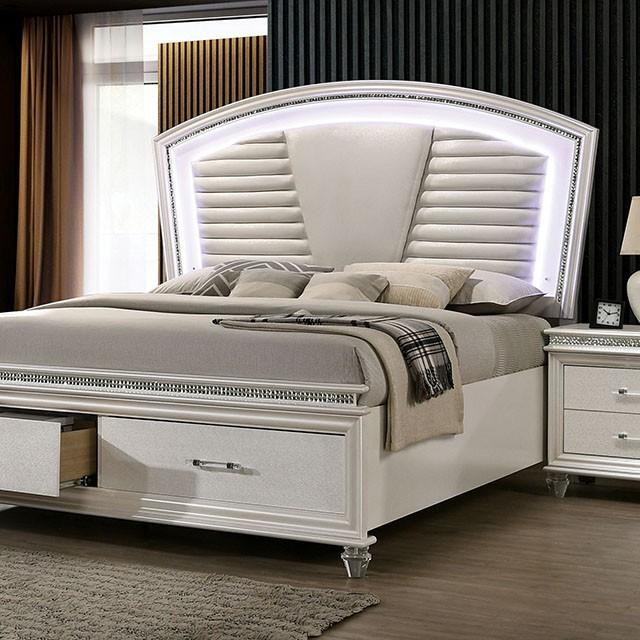 MADDIE Cal.King Bed  Half Price Furniture