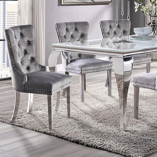 NEUVEVILLE Dining Table, White  Half Price Furniture
