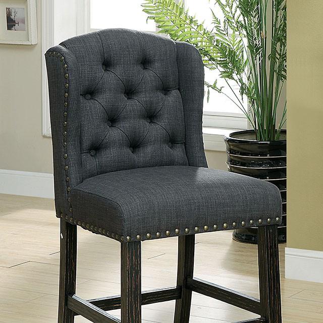 SANIA Counter Ht. Wingback Chair (2/CTN)  Half Price Furniture