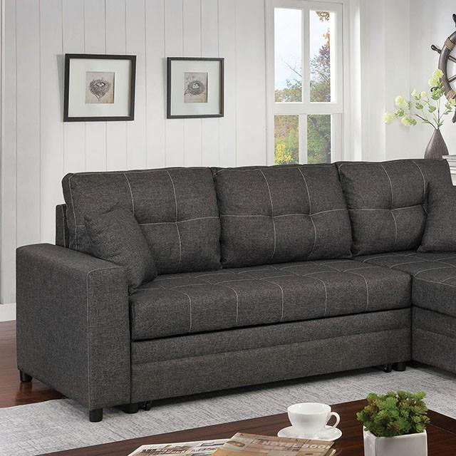 VIDE Sectional, Gray  Half Price Furniture