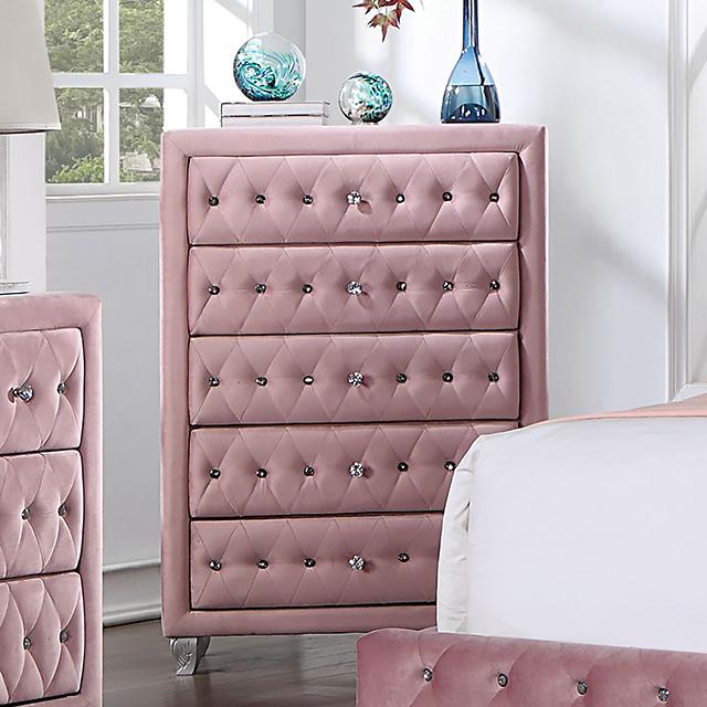 ZOHAR Chest, Pink  Half Price Furniture