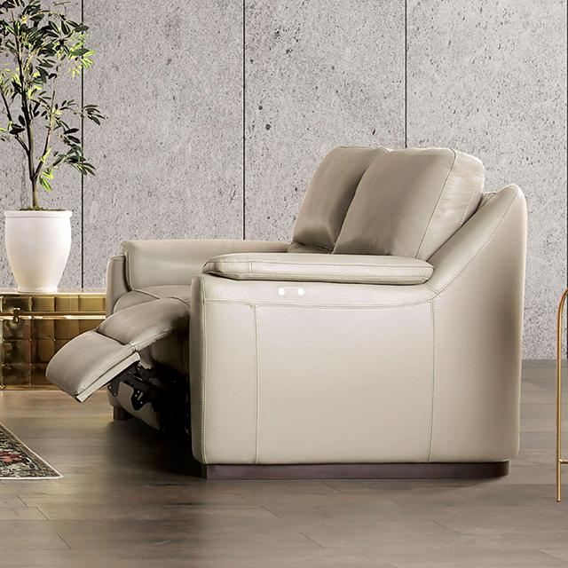 ALTAMURA Power Sofa, Taupe  Half Price Furniture