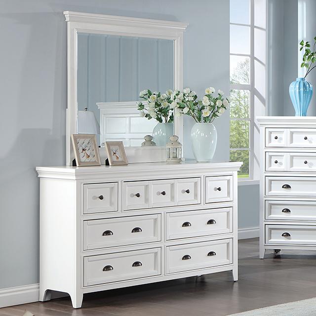 CASTILE Dresser, White  Half Price Furniture