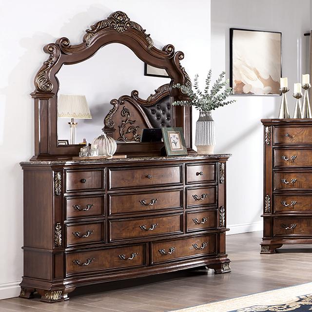 ESPARANZA Dresser, Brown Cherry  Half Price Furniture