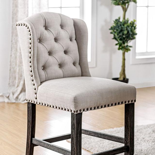 SANIA Counter Ht. Wingback Chair (2/CTN)  Half Price Furniture