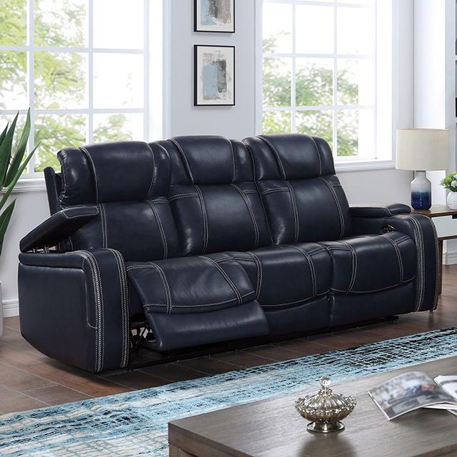 ZEPHYR Power Sofa, Navy  Half Price Furniture