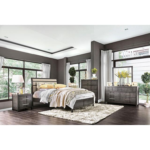 solid wood grey dresser Stavros Youth Collection Solid Wood Dresser main image 0