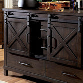 Bianca Dark Walnut Dresser Half Price Furniture