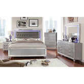Brachium Silver Night Stand Half Price Furniture