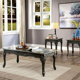 Cheshire Gray 3 Pc. Coffee Table Set Half Price Furniture