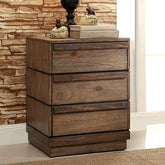 COIMBRA Rustic Natural Tone Night Stand Half Price Furniture