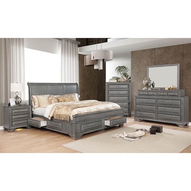 Brandt Gray Chest Half Price Furniture