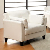 Pierre White Chair, White (K/D) Half Price Furniture