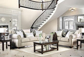 Sinatra Light Mocha/Navy/Champagne Sofa Half Price Furniture