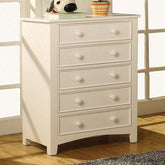 Corry White Chest Half Price Furniture