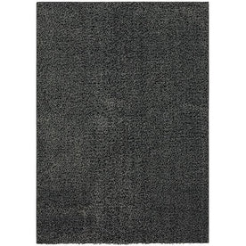 DUFUR 5' X 7' Area Rug, Dark Gray Half Price Furniture