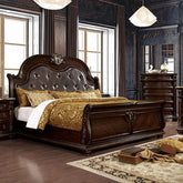 Fromberg Brown Cherry Cal.King Bed Half Price Furniture