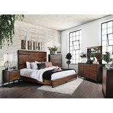 Fulton Dark Oak/Dark Walnut Chest Half Price Furniture