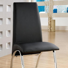 Glenview Black Side Chair Half Price Furniture