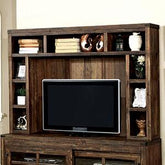 Hopkins Dark Walnut Hutch Half Price Furniture
