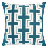 Kari Teal 20" X 20" Pillow, Turquoise Half Price Furniture