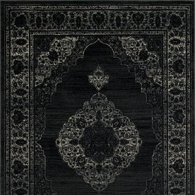 Kozlu Dark Gray 5' X 7' Area Rug Half Price Furniture