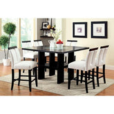 LUMINAR II Black Counter Ht. Table Half Price Furniture