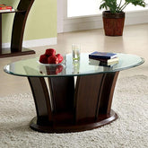 MANHATTAN IV Brown Cherry Coffee Table, Brown Cherry Half Price Furniture