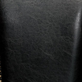 MELINA Brown Cherry/Black Arm Chair Half Price Furniture