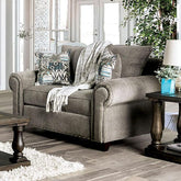 Mott Gray Love Seat Half Price Furniture