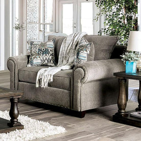 Mott Gray Love Seat Half Price Furniture