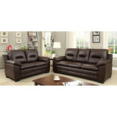 PARMA Brown Single Chair, Brown Half Price Furniture