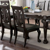 Petersburg Dark Gray Side Chair (2/CTN) Half Price Furniture