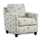 POCKLINGTON Accent Chair, Dog Half Price Furniture