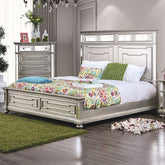 Salamanca Silver Cal.King Bed Half Price Furniture