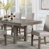 SAN ANTONIO Dining Table w/ 1 X 18" Leaf Half Price Furniture
