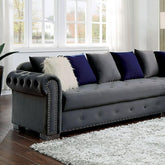 WILMINGTON Sectional, Gray Half Price Furniture