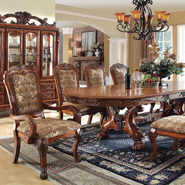 Medieve Antique Oak Dining Table  Half Price Furniture