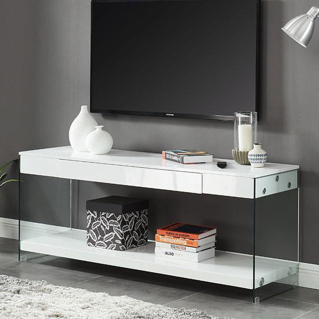 Sabugal White 60" TV Stand  Half Price Furniture