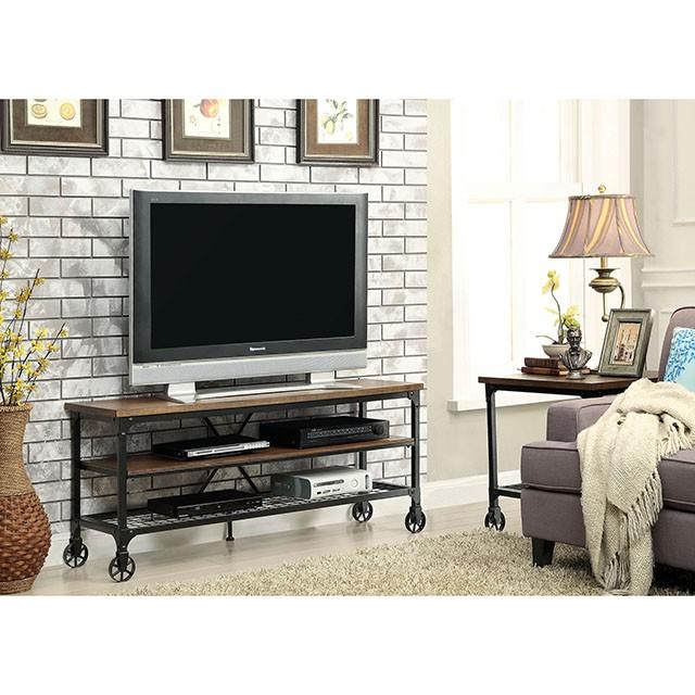 VENTURA II Medium Oak 54" TV Stand  Half Price Furniture