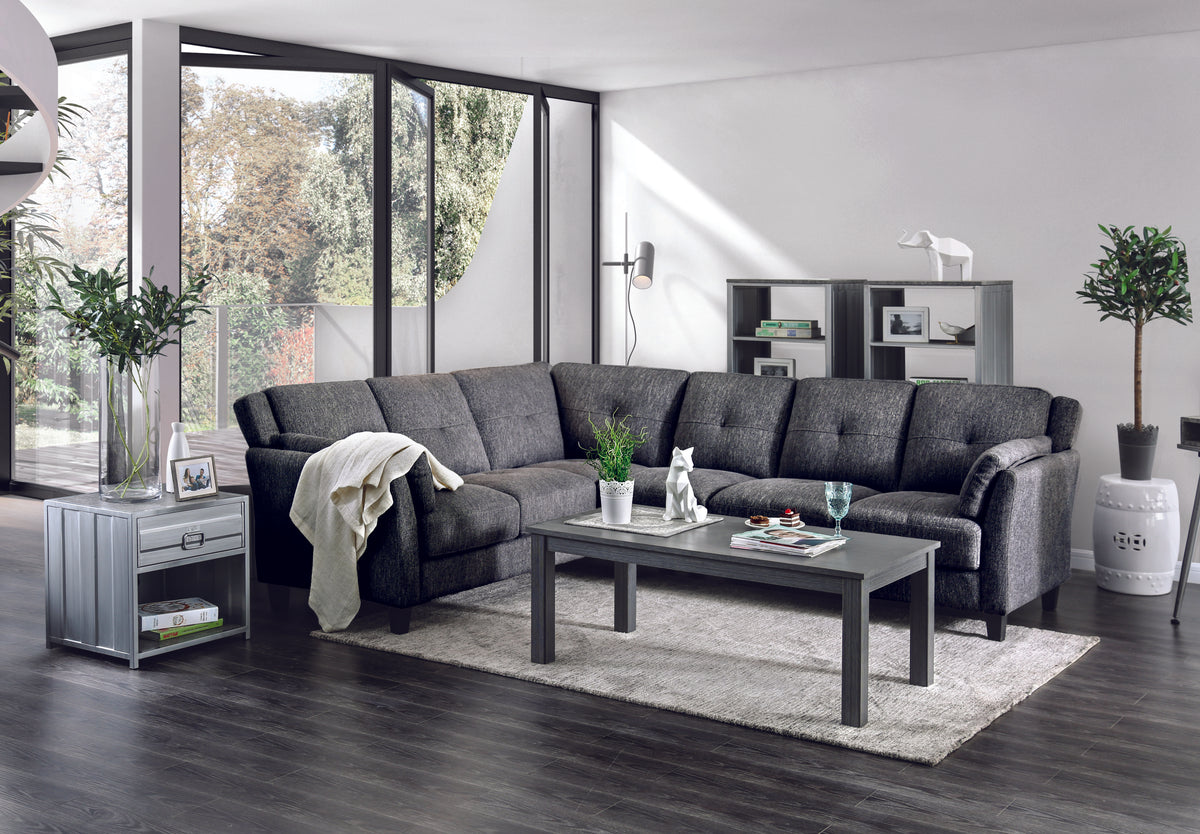 Kaleigh Gray Sectional Kaleigh Gray Sectional Half Price Furniture