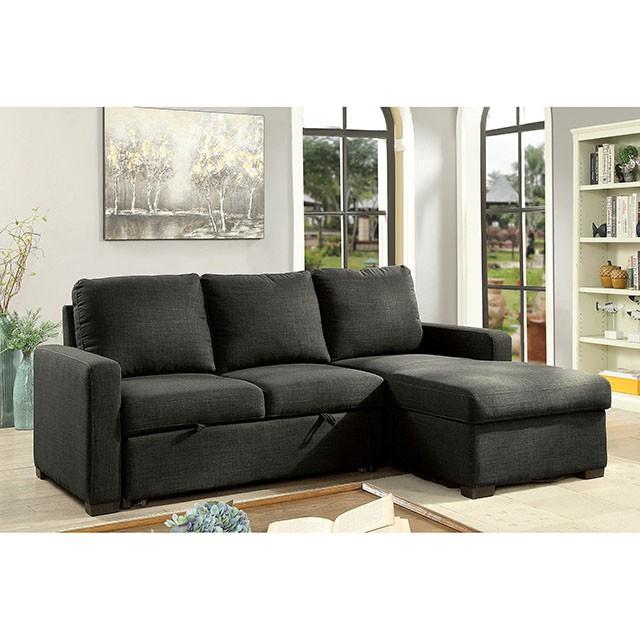 Arabella Dark Gray Sectional  Half Price Furniture