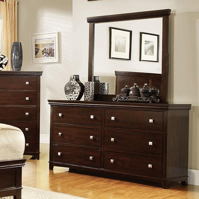 Spruce Brown Cherry Dresser  Half Price Furniture